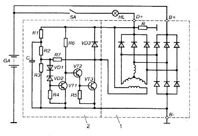 Схема регулятора напряжения EE14V3 фирмы BOSCH.jpg